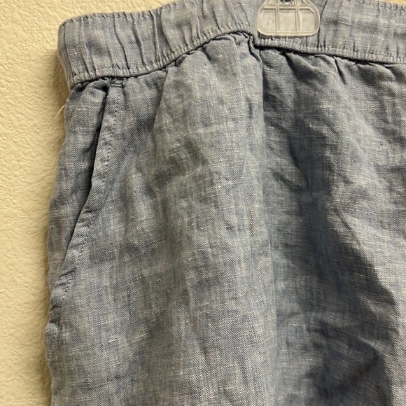 TAHARI 100% Linen Pull-On Drawstring My Perfect Shape Casual Shorts 3X - Picture 6 of 10